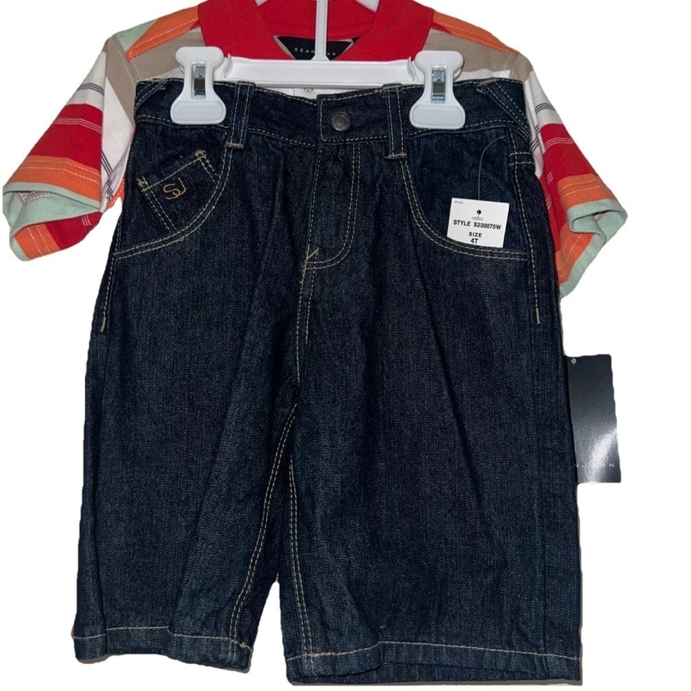 Boy’s Polo and Shorts 2-Piece Set 4T - Picture 2 of 4